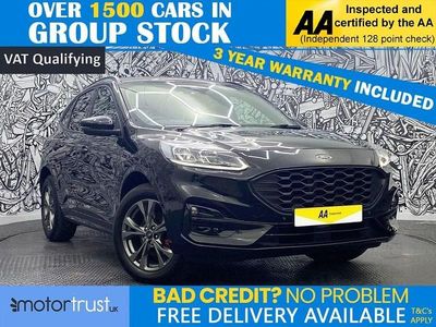 Black Used 2022 Ford Kuga ST-Line SUV | £13,195 (Fair price)
