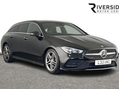 Used Mercedes CLA200 AMG Line Premium 194 HP (142 kW) 2020 Black Estate