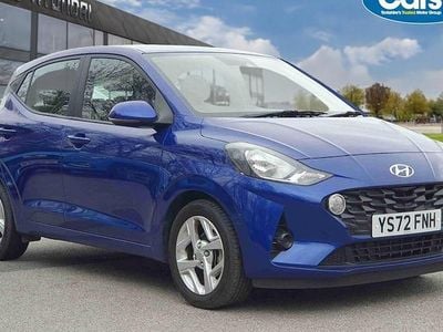 Used Hyundai i10 SE 67 HP (49 kW) 2022 Blue Hatchback
