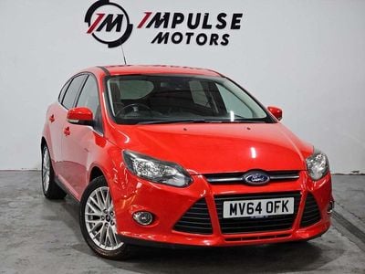 Used Ford Focus Zetec 2014 Red Hatchback