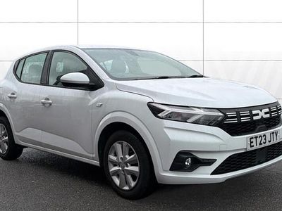White Used 2023 Dacia Sandero Expression Hatchback | £10,972 (Good price)
