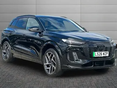 New Audi Q6 e-tron Black Edition 310 kW (422 HP) 2026 Mythos black SUV