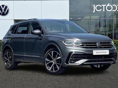 Grey Used 2024 VW Tiguan Allspace R-line SUV | £30,329 (Fair price)