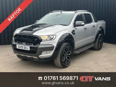 Second-hand Ford Ranger Wildtrack 200 CP (147 kW) 2019 Argintiu Pickup