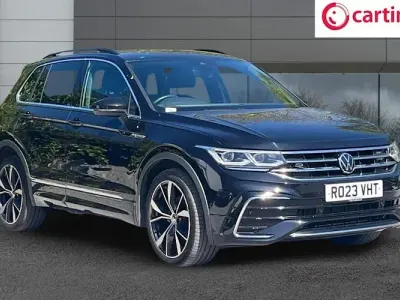 Used VW Tiguan R-line 150 HP (110 kW) 2023 Black SUV