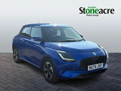 Begagnad Suzuki Swift 82 HK (60 kW) 2025 Blå Halvkombi