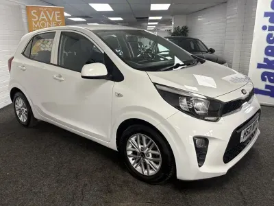 Używany Kia Picanto 66 KM (48 kW) 2021 Biały Hatchback