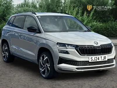 Used Skoda Karoq SportLine 150 HP (110 kW) 2024 Grey SUV