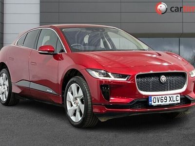 used Jaguar I-Pace SE 5d 395 BHP 10in Touchscreen, Apple CarPlay / Android Auto, 360 Camera, Meridian Sound System, Voice Control Photon Red, 20In Alloy Wheels