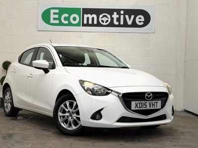 White Used 2015 Mazda 2 Hatchback | £7,995 (Fair price)