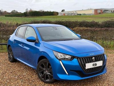 Blue Used 2020 Peugeot 208 Allure Hatchback | £11,416 (Fair price)