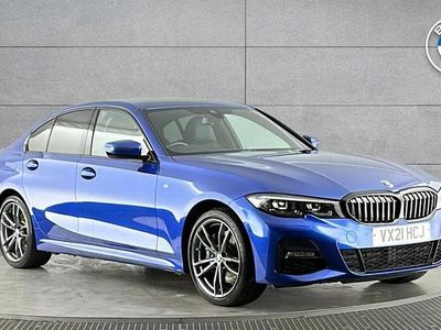 Blue Used 2021 BMW 330e M Sport | £18,950 (Fair price)