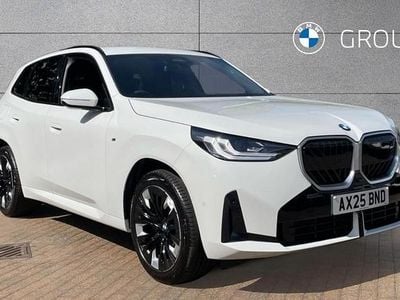 Alpine white Used 2025 BMW X3 M Sport SUV | £46,395 (Fair price)