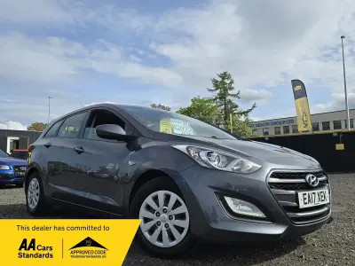 Begagnad Hyundai i30 110 HK (80 kW) 2017 Grå Kombi