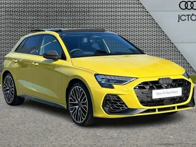 Used Audi S3 Sportback Comfort 333 HP (244 kW) 2026 Yellow Hatchback