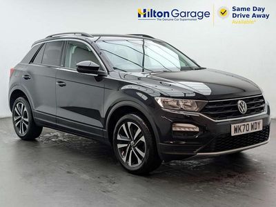 Used VW T-Roc United 150 HP (110 kW) 2020 Black SUV