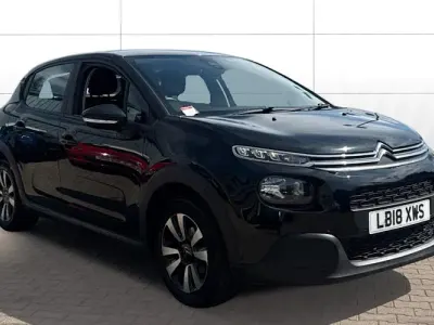 Used Citroën C3 Feel 82 HP (60 kW) 2018 Black Hatchback