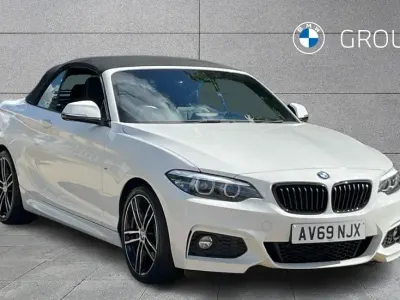Used BMW 220 M Sport 181 HP (133 kW) 2019 White Cabriolet