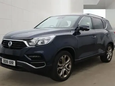 Used SsangYong Rexton 181 HP (133 kW) 2018 Blue SUV