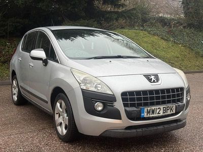 Silver Used 2012 Peugeot 3008 Active Hatchback | £1,999 (Good price)