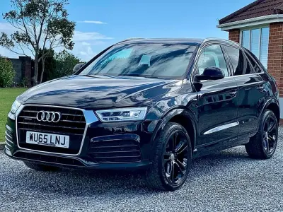 Used Audi Q3 S-line plus 150 HP (110 kW) 2015 Black SUV