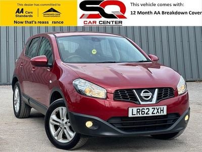 Used Nissan Qashqai Acenta 110 HP (80 kW) 2013 Red SUV