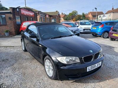 Black Used 2009 BMW 118 Cabriolet Cabriolet | £3,995 (A bit pricey)