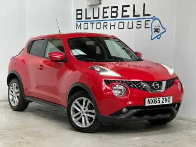 Used Nissan Juke Acenta 115 HP (84 kW) 2015 Red SUV