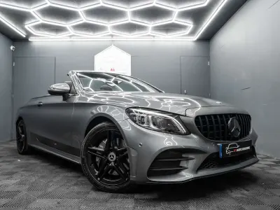 Used Mercedes C300 AMG Line Premium 245 HP (180 kW) 2018 Grey Cabriolet