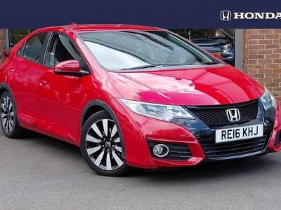 Used Honda Civic SE Plus 139 HP (102 kW) 2016 Red Hatchback