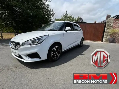 Used MG MG3 Exclusive 106 HP (77 kW) 2022 White Hatchback