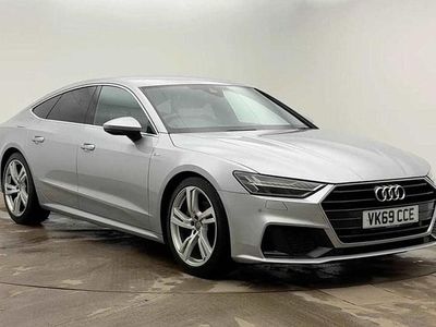 Used Audi A7 Sportback S-Line 245 HP (180 kW) 2019 Silver Hatchback