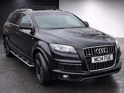 Used Audi Q7 S-line plus 245 HP (180 kW) 2014 Black SUV