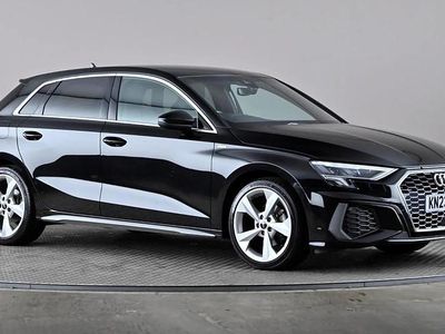 Used Audi A3 S-Line 150 HP (110 kW) 2023 Black Sedan