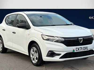 White Used 2021 Dacia Sandero Essentiel Hatchback | £7,995 (Fair price)