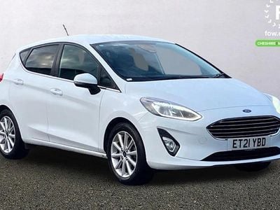 White Used 2021 Ford Fiesta Titanium Hatchback | £11,199 (Super price)