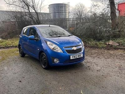 Used Chevrolet Spark LS 2012 Blue Hatchback