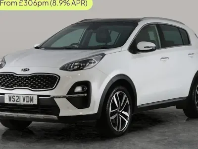 Used Kia Sportage 136 HP (100 kW) 2021 White SUV