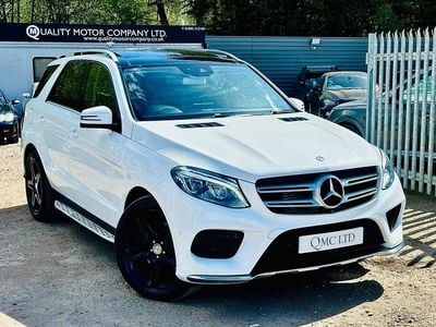 Used Mercedes GLE250 AMG line 2016 White Estate