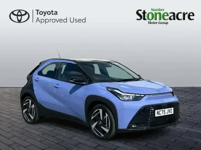 Used Toyota Aygo X Design 116 HP (85 kW) 2026 Blue SUV