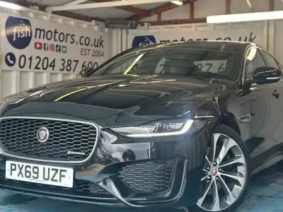 Used Jaguar XE R-Dynamic 300 HP (220 kW) 2019 Black Sedan