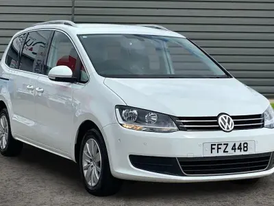 Used VW Sharan SE 150 HP (110 kW) 2017 White MPV