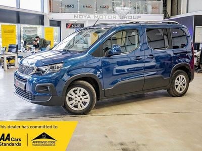 Used Peugeot Rifter Allure Premium 2021 Blue MPV