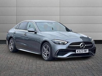 Used Mercedes C300e AMG Line Premium 313 HP (230 kW) 2023 Grey Sedan