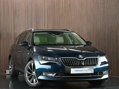 Used Skoda Superb 2019 Blue Estate