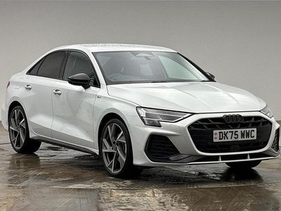 Used Audi A3 Black Edition 147 HP (108 kW) 2025 White Sedan