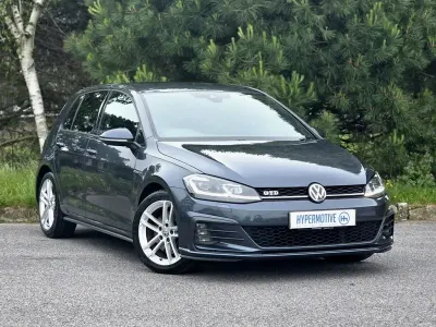 Used VW Golf VII GTD 184 HP (135 kW) 2019 Blue Hatchback