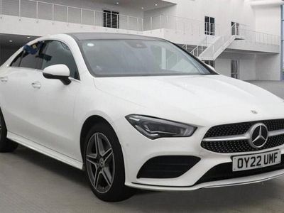 Used Mercedes CLA250e AMG Line Premium Plus 2022 White Sedan