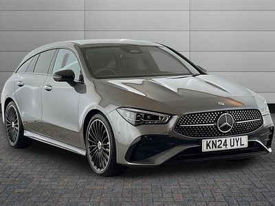 Mountain grey Used 2024 Mercedes CLA220 AMG Line Premium Plus Sedan | £30,490 (Good price)