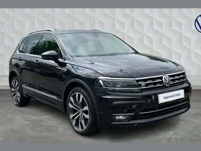 Used VW Tiguan R-line 180 HP (132 kW) 2018 Black SUV